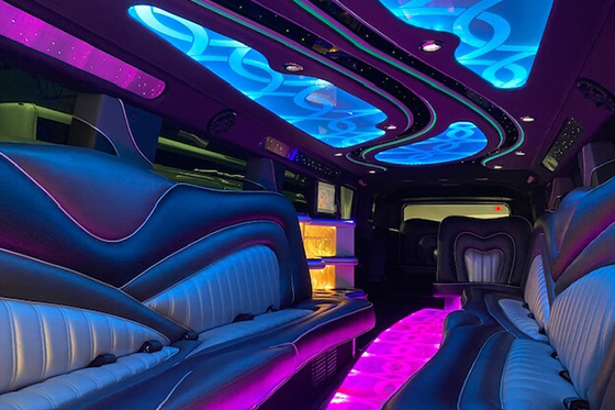 hummer limo interior