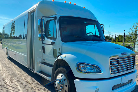 party bus exterior