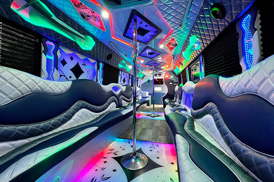 hermes party bus