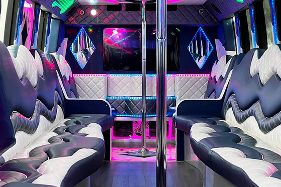 diamond party bus